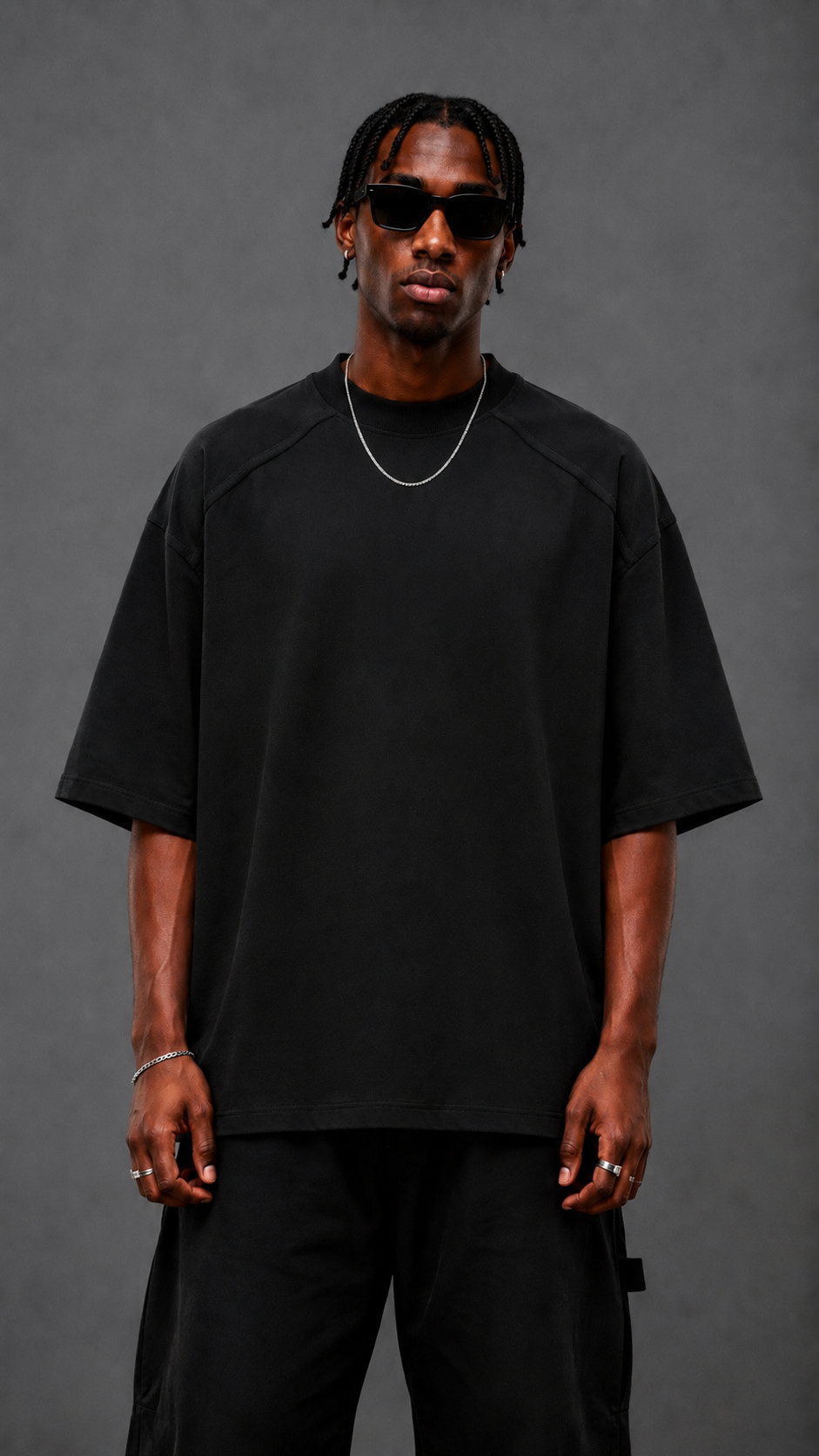 T-SHIRT MONEY DIAMOND BLACK