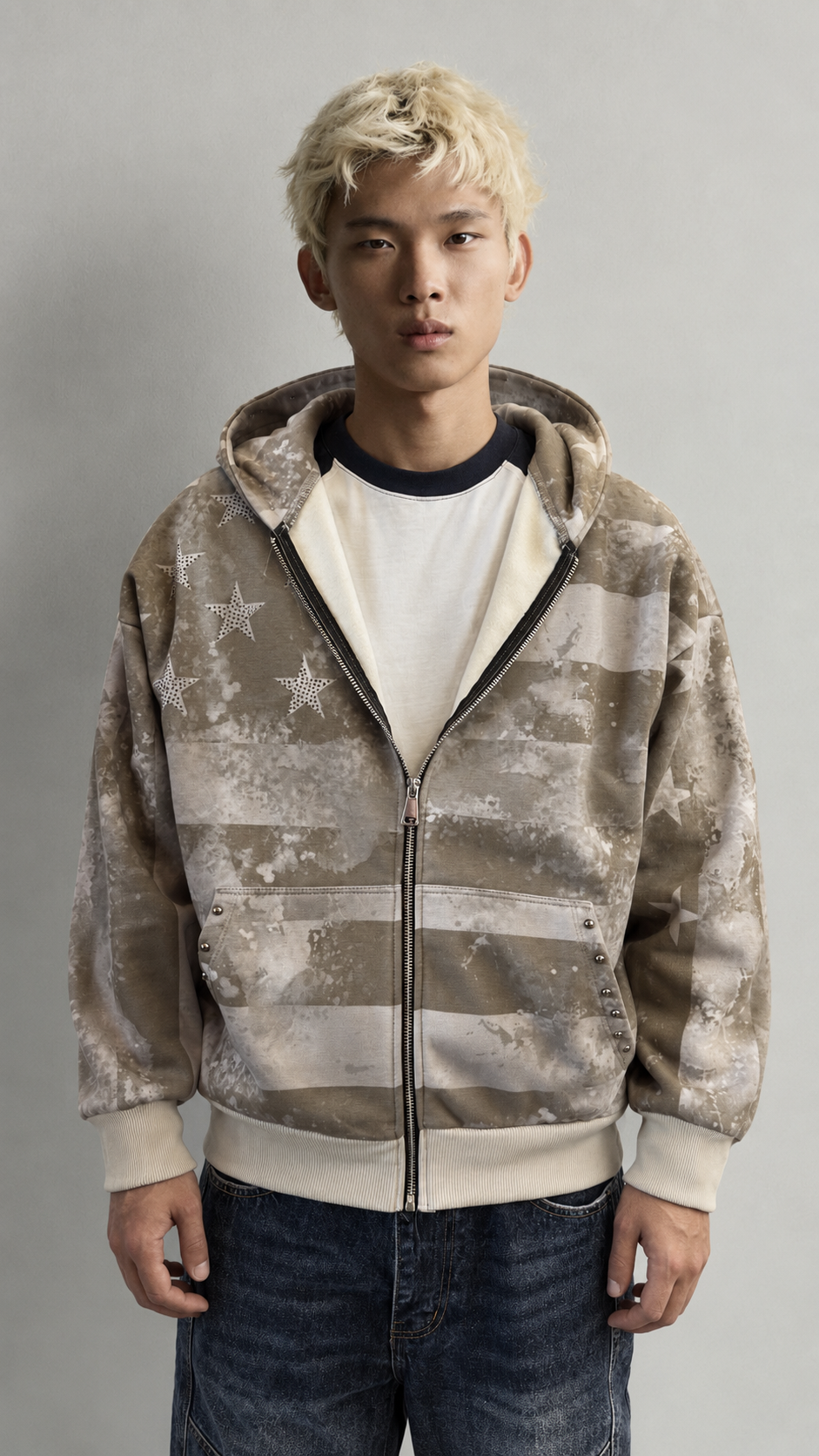FELPA AMERICA BNK BEIGE