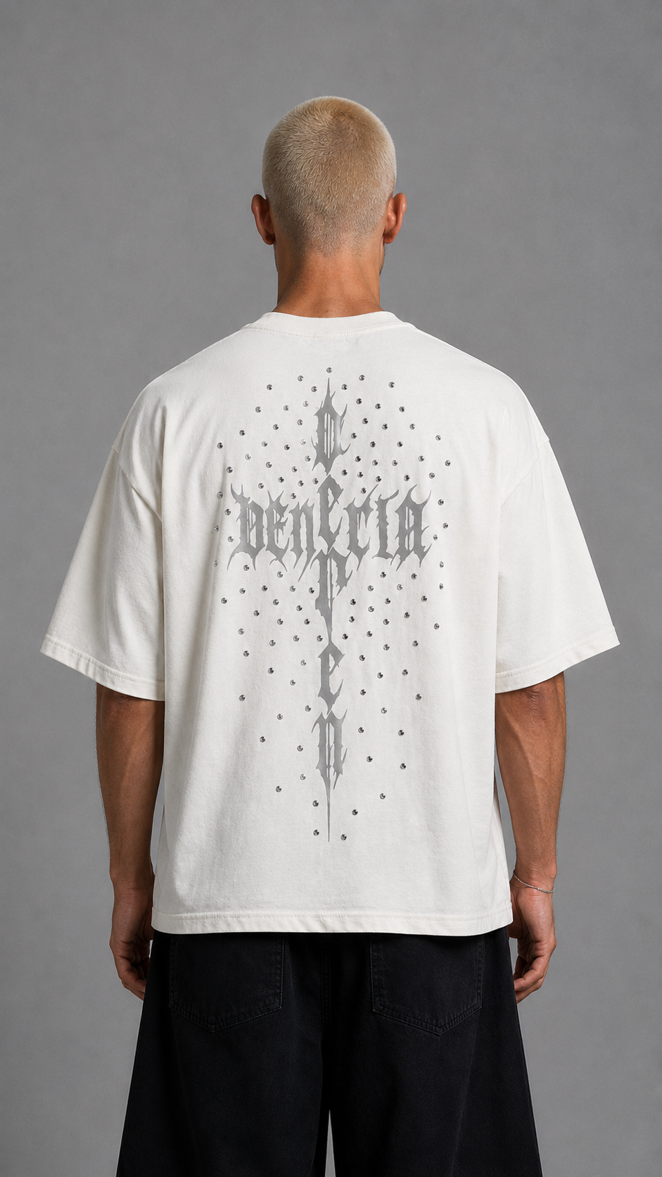 T-SHIRT CHICANO DIAMOND DEPENDENCIA WHITE