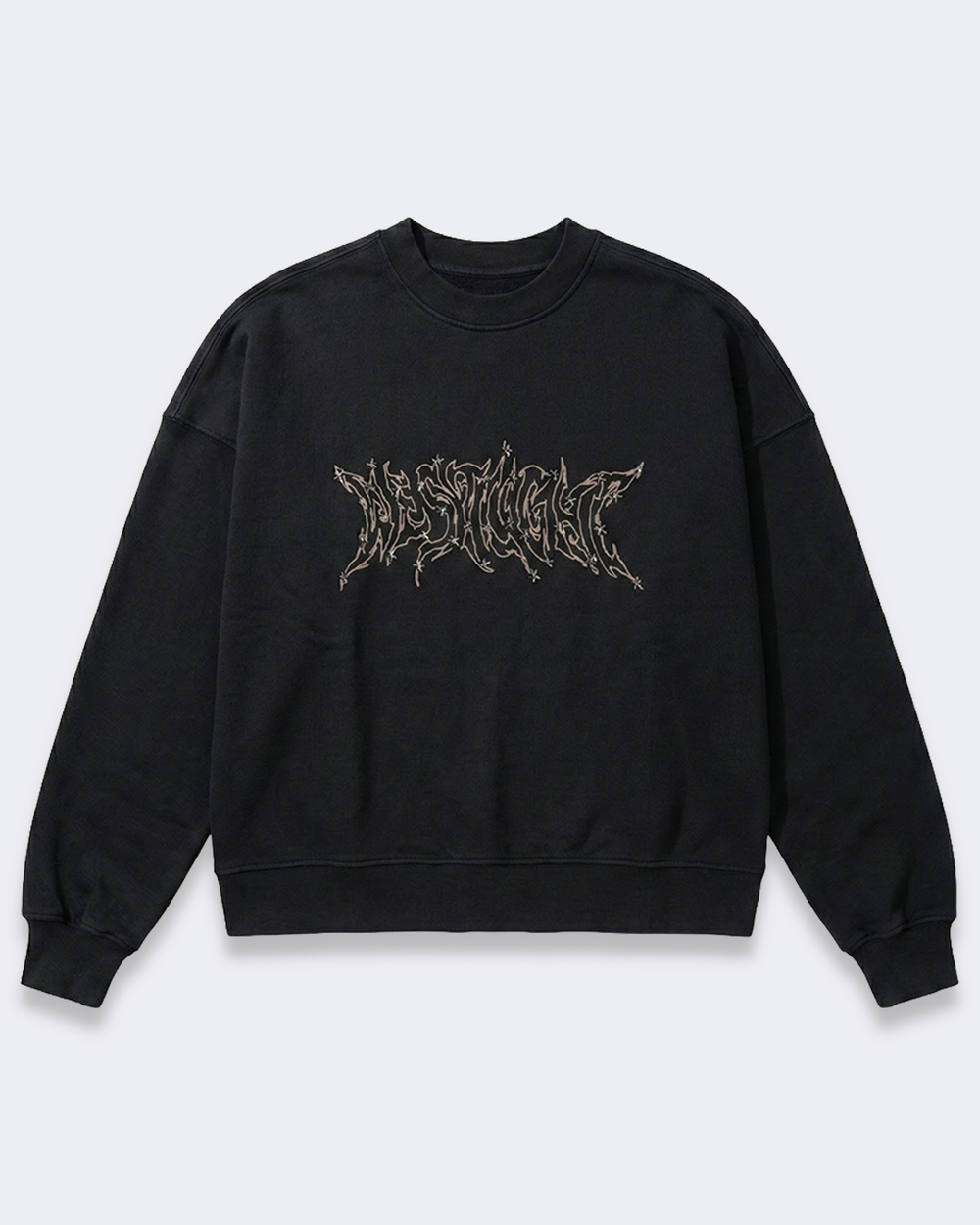 FELPA WEST LIGHT BORCHIE STAR BLACK