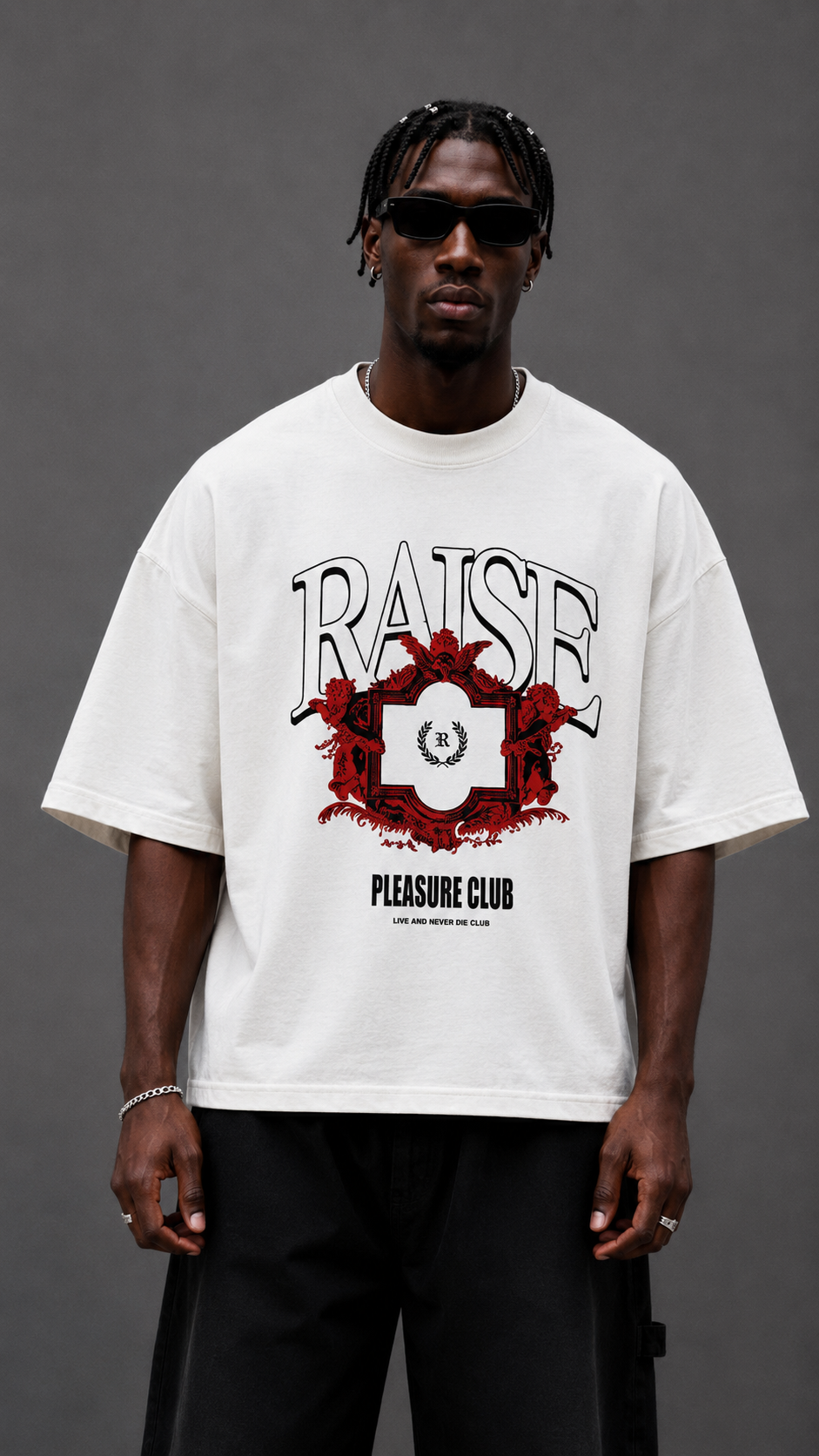 T-SHIRT PLEASURE CLUB WHITE
