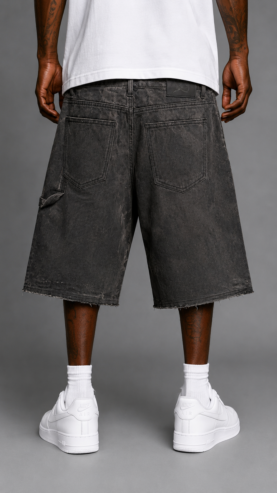 SHORTS STARDUST PD GREY