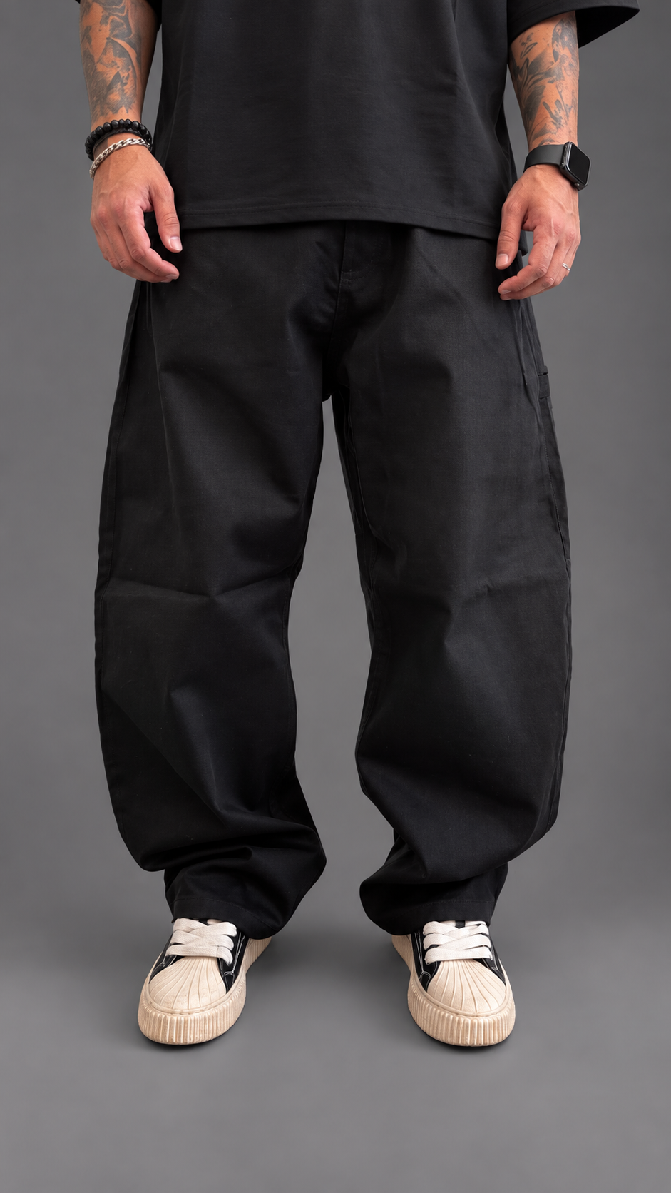 JEANS BULL REMOVABLE BLACK