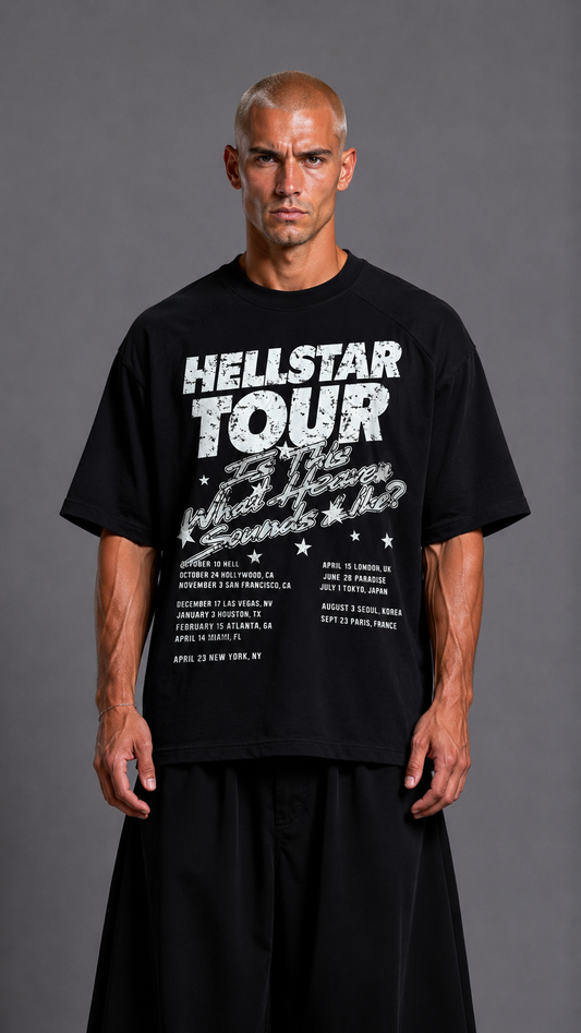 T-SHIRT HELLSTAR BLACK