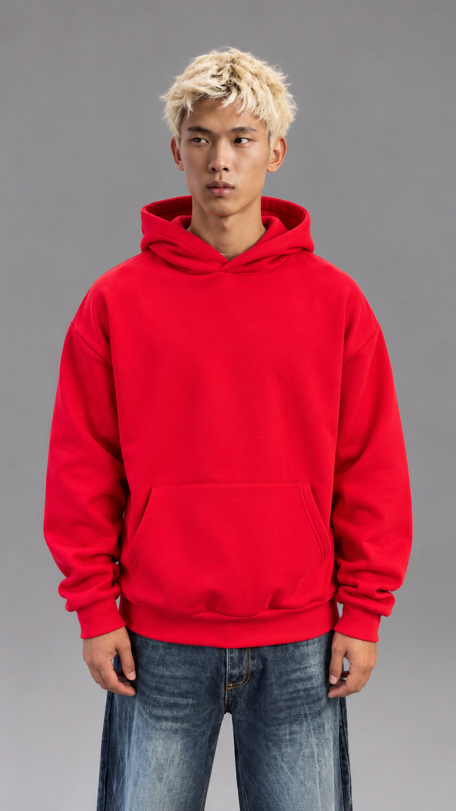 FELPA BOXY FIT RED