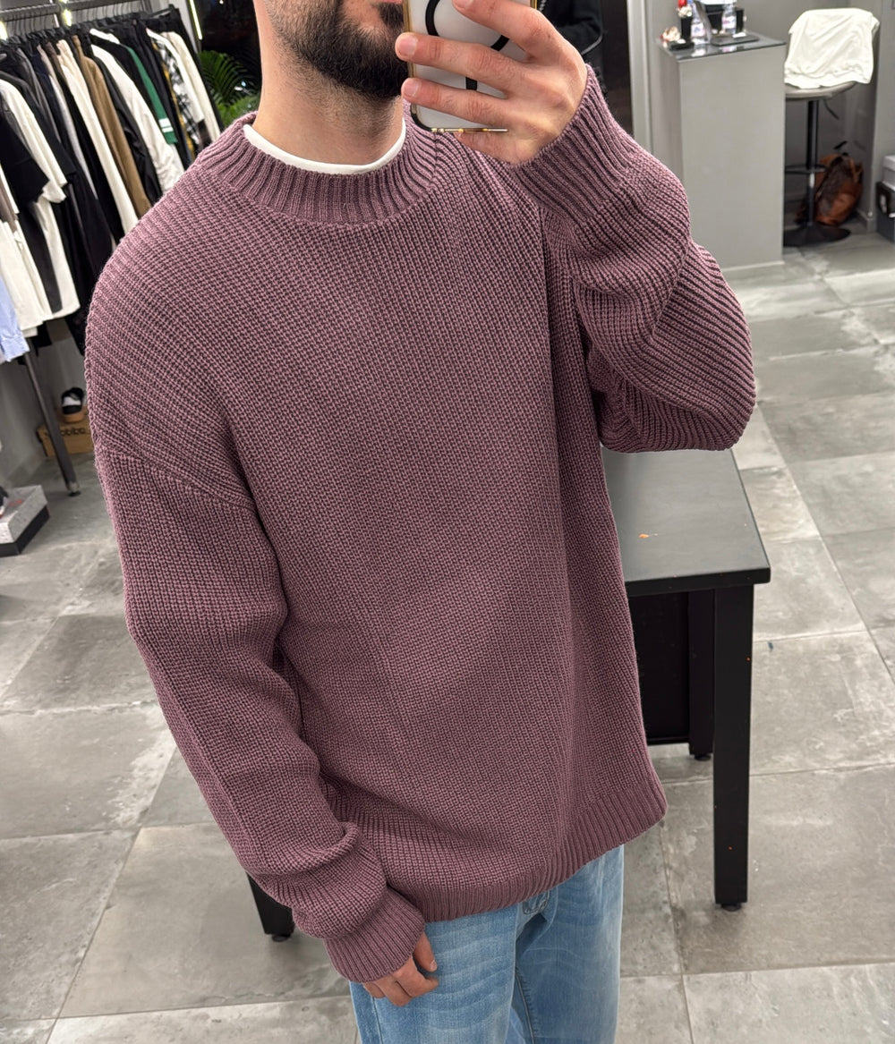 PULLOVER AMERICAN FIT BORGOGNA