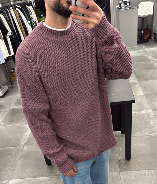 PULLOVER AMERICAN FIT BORGOGNA