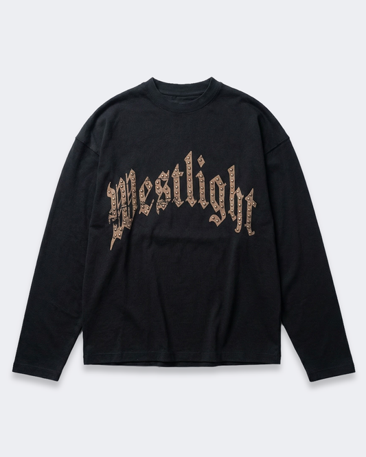 T-SHIRT LONGSLEEVE WEST LIGHT BLACK