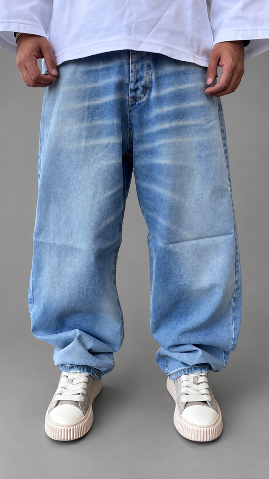 JEANS BAGGY B3005 BLUE