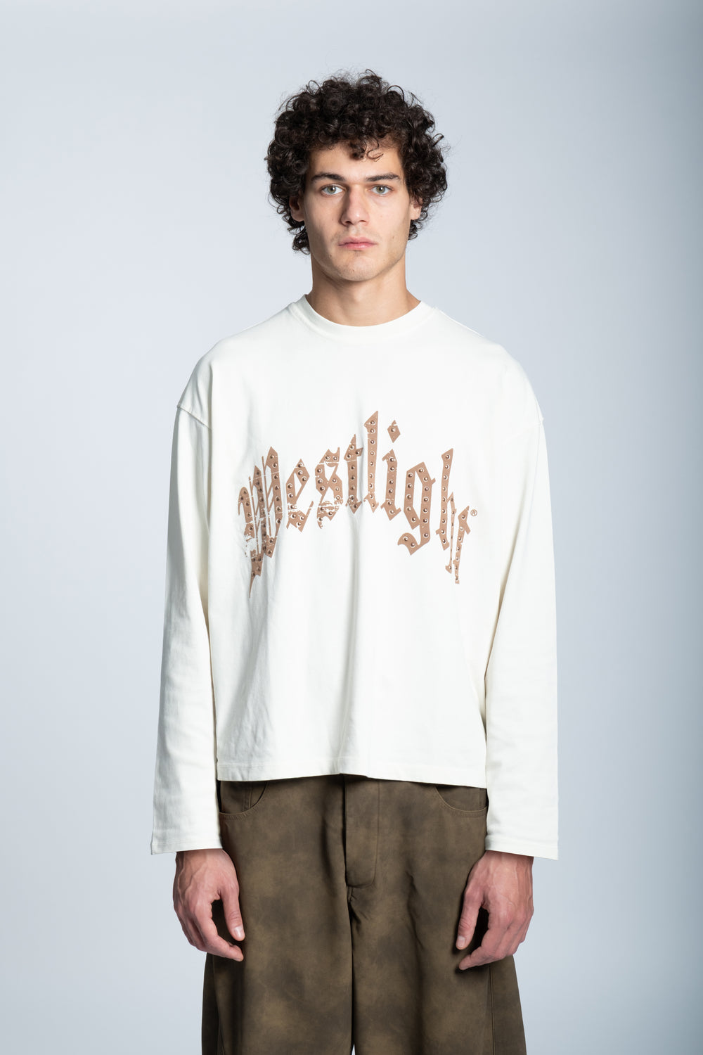 T-SHIRT LONGSLEEVE WEST LIGHT WHITE