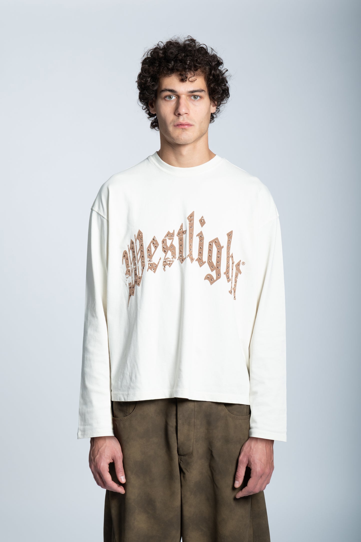 T-SHIRT LONGSLEEVE WEST LIGHT WHITE