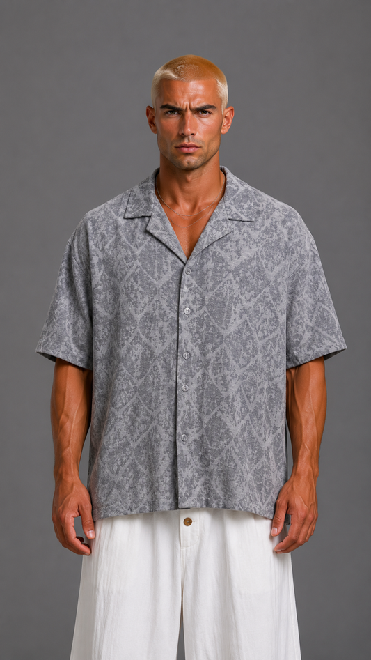 CAMICIA 815282 GREY