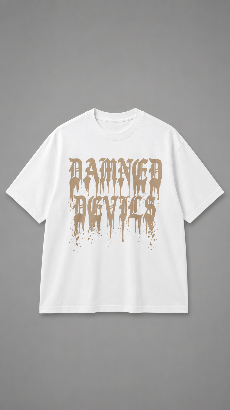 T-SHIRT DAMNED WHITE