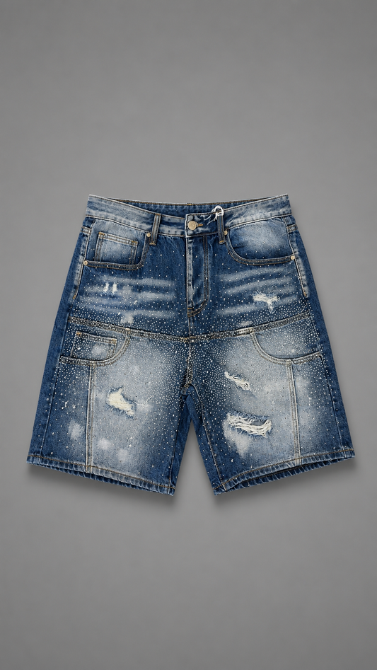 SHORTS IN DENIM 8530 DIAMOND
