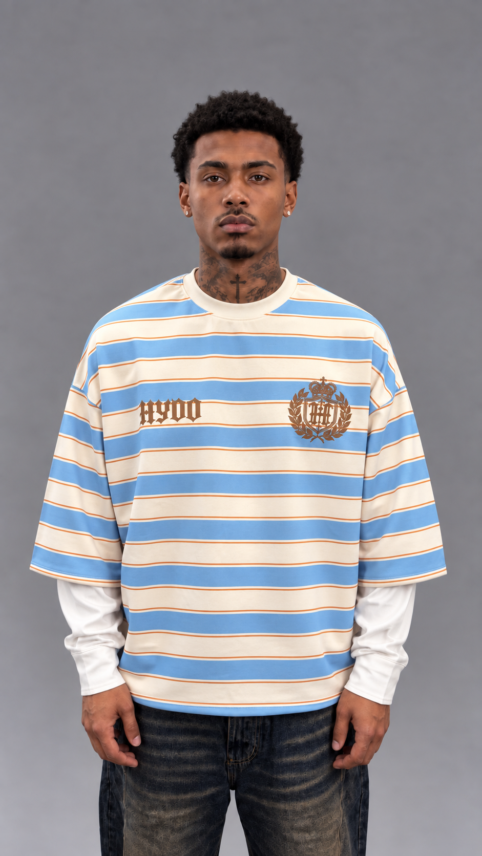 T-SHIRT DOUBLESLEEVE GUILE SKY