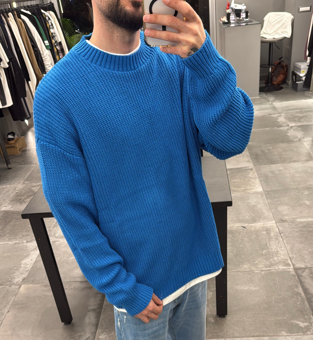 PULLOVER AMERICAN FIT BLUE