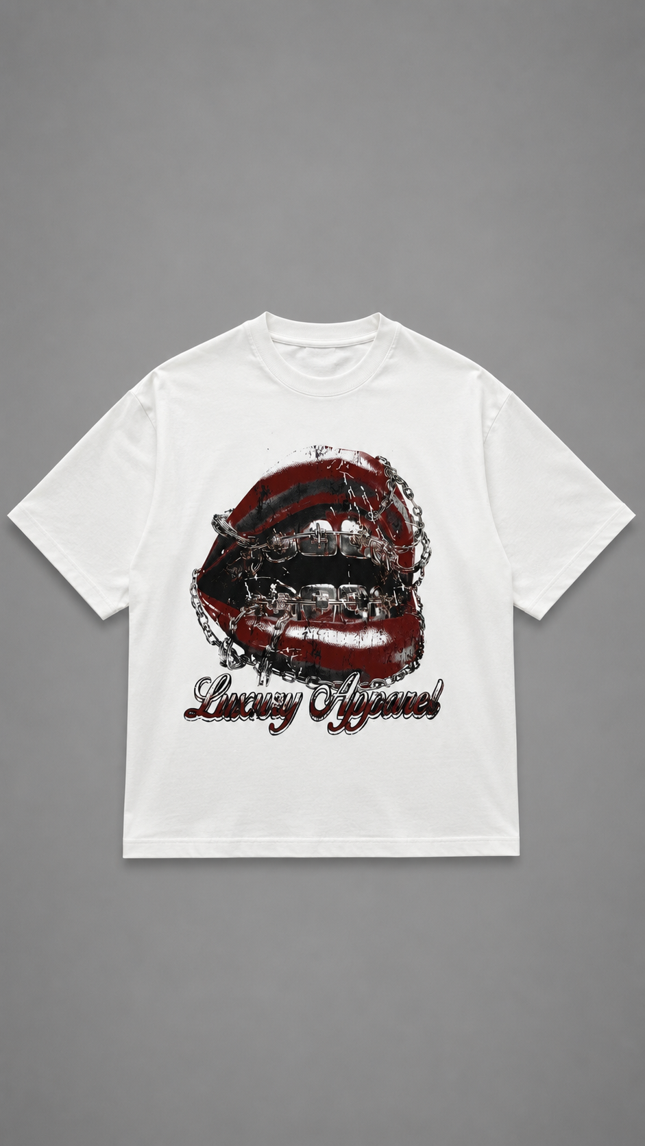 T-SHIRT LUXURY APPAREL WHITE
