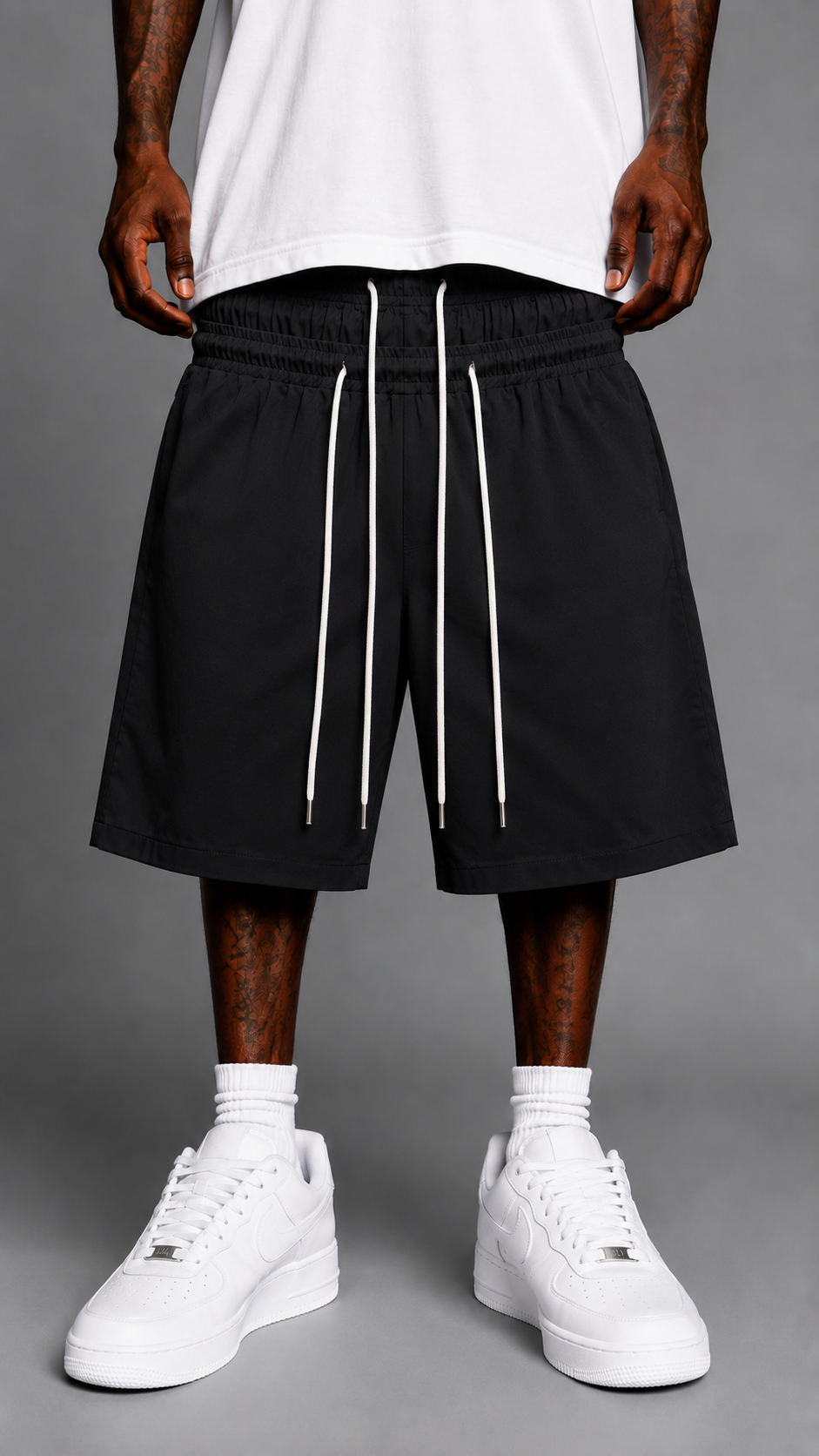 SHORTS TIRRENIA BLACK PD