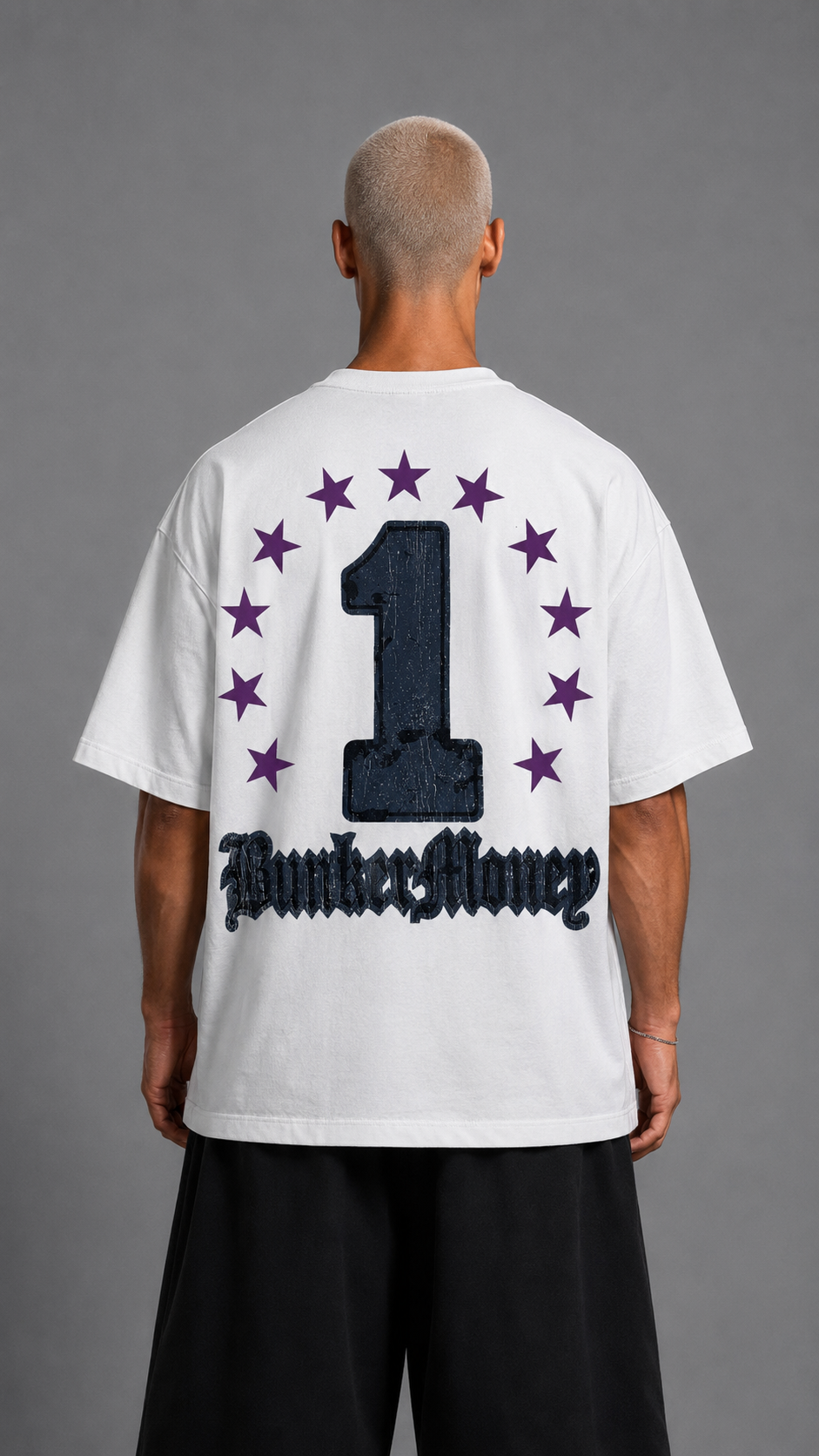 T-SHIRT BNK MONEY WHITE