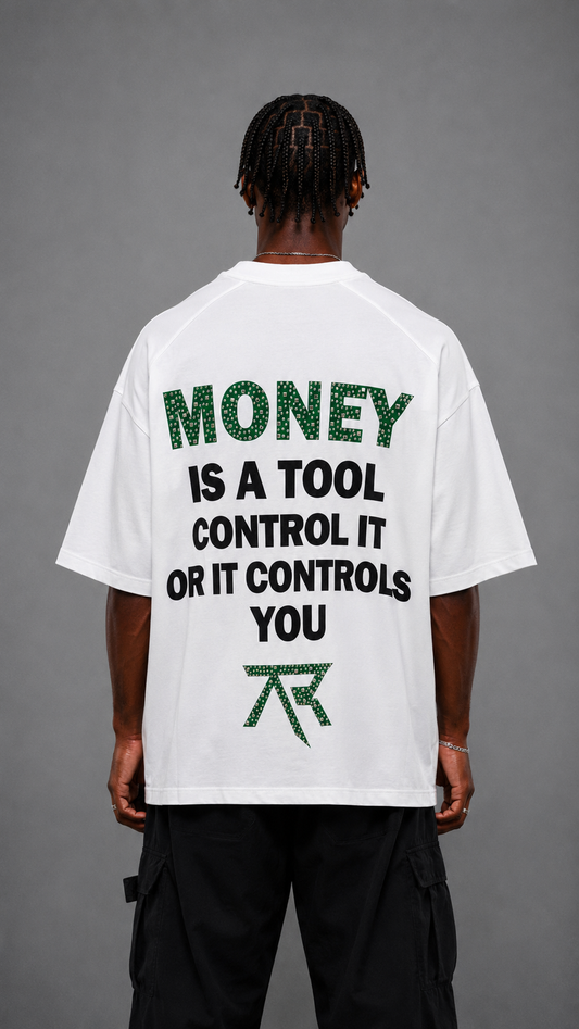 T-SHIRT MONEY DIAMOND WHITE