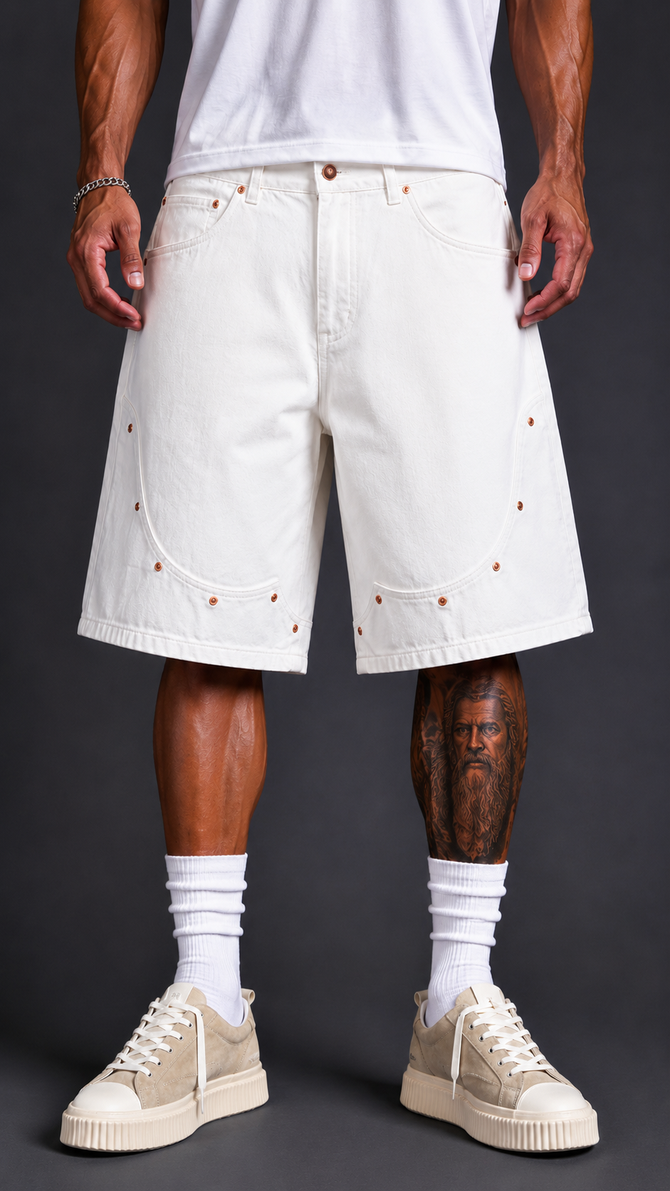 SHORTS HYDO RIVER WHITE