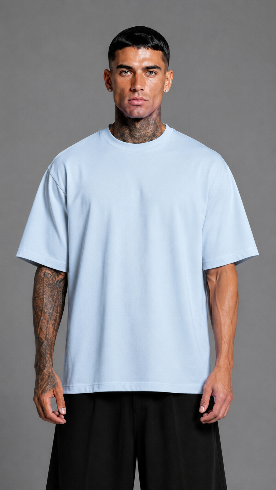 T-SHIRT BASIC LIGHT SKY