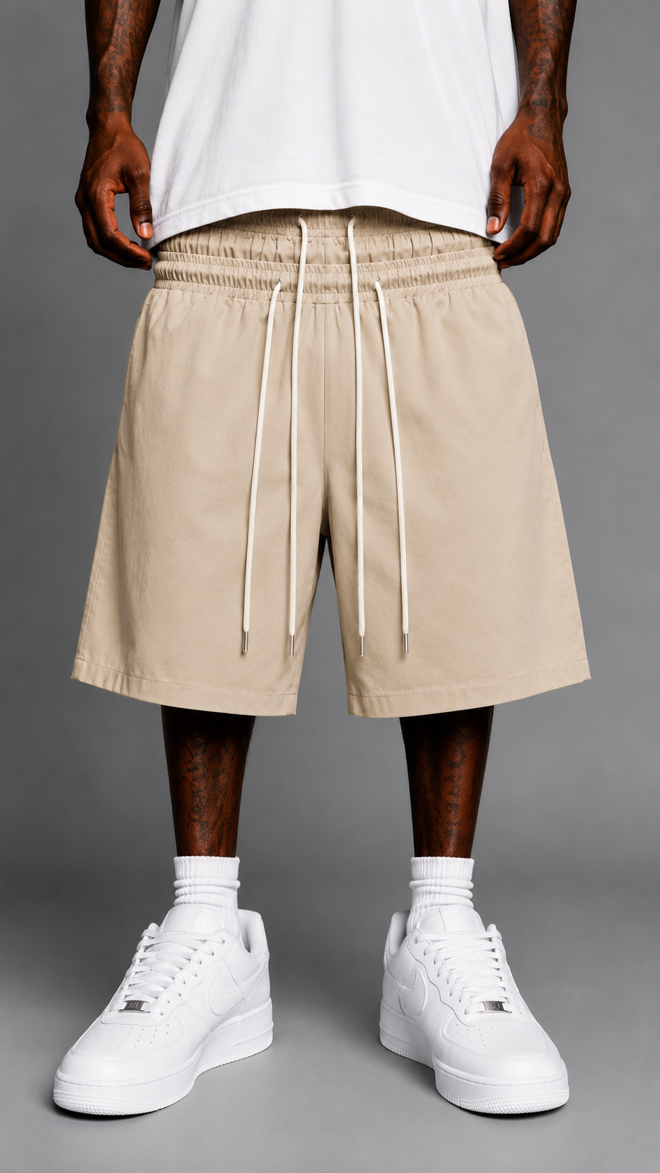 SHORTS TIRRENIA CREAM PD