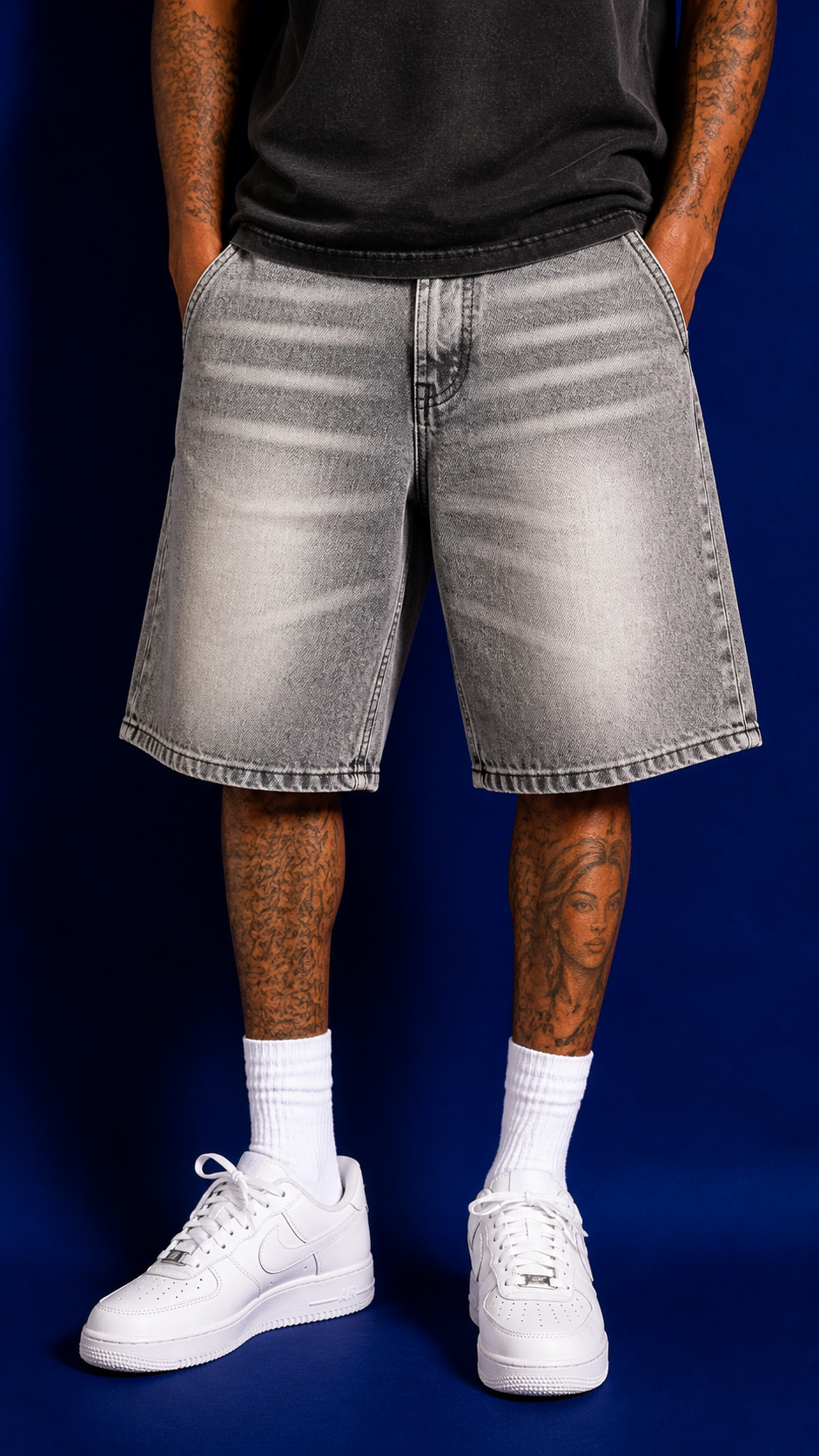 SHORTS IN DENIM PS2132