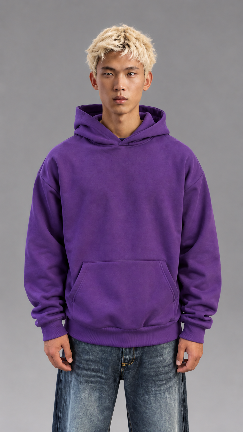 FELPA BOXY FIT PURPLE