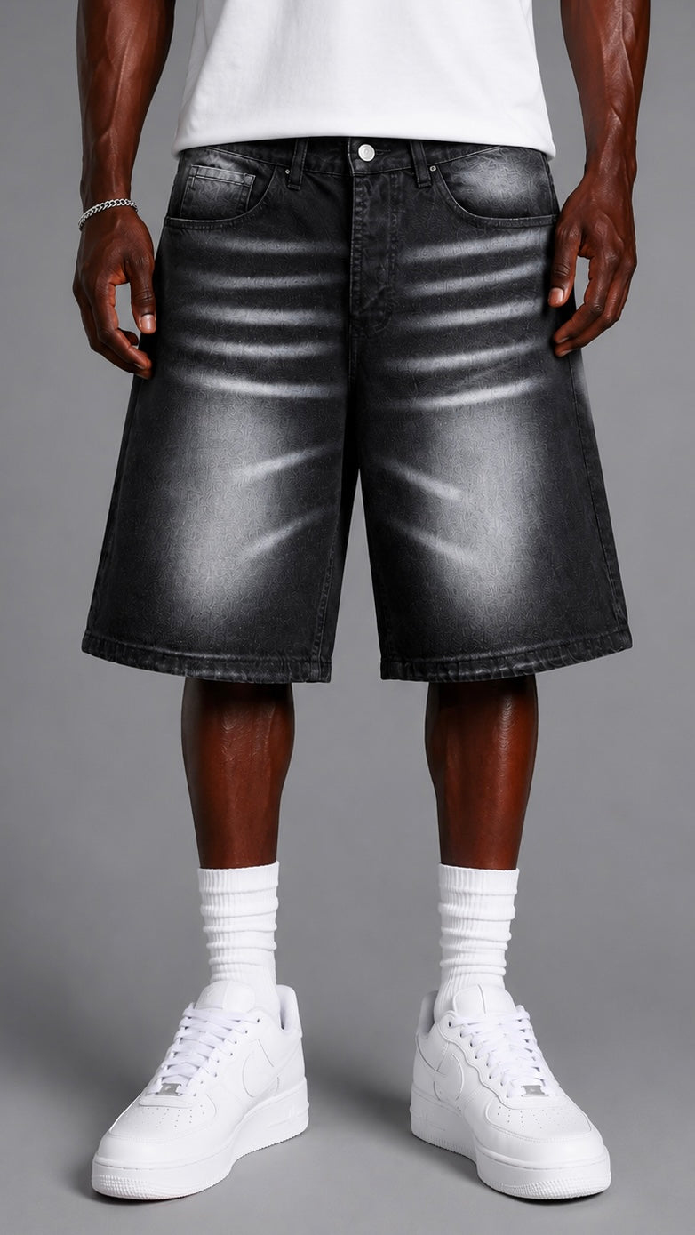 SHORTS IN DENIM D1059