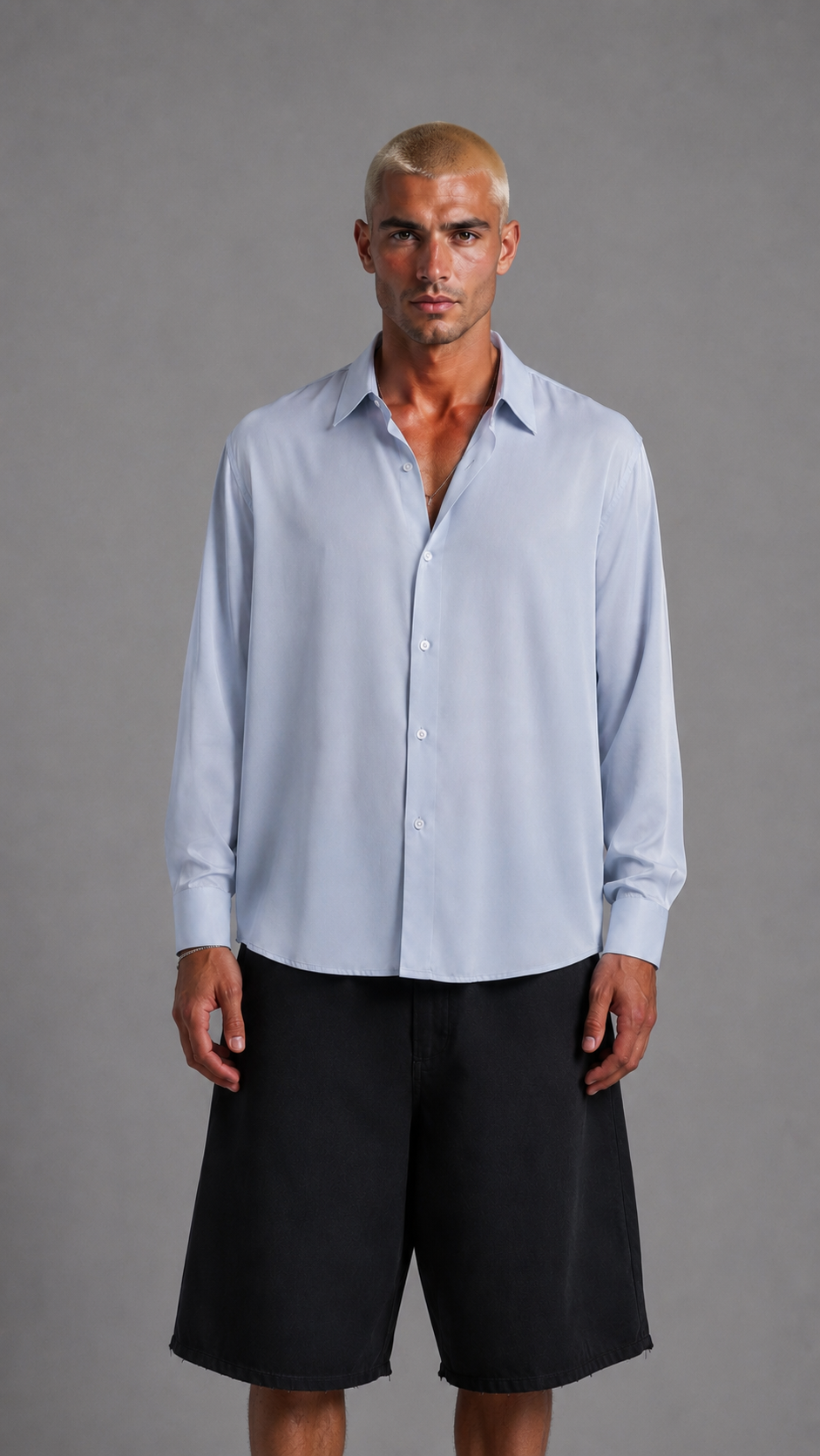 CAMICIA SIMIL SETA SKY