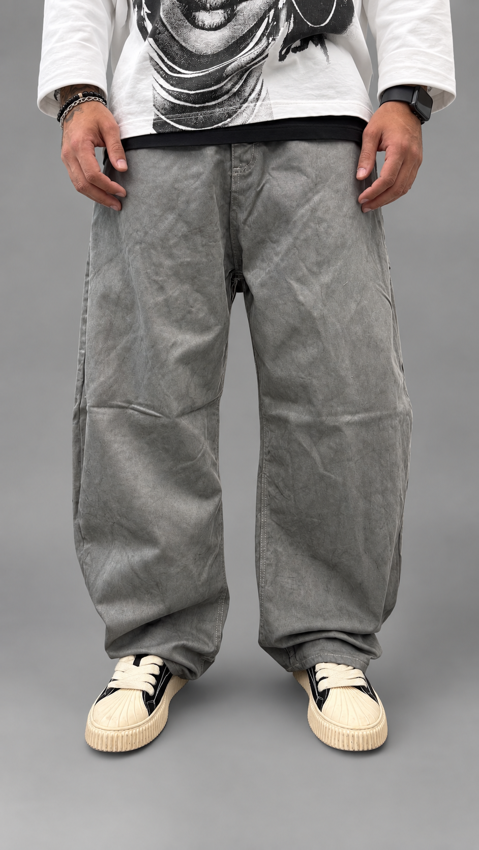 PANTALONE BALOON FREEZING GREY