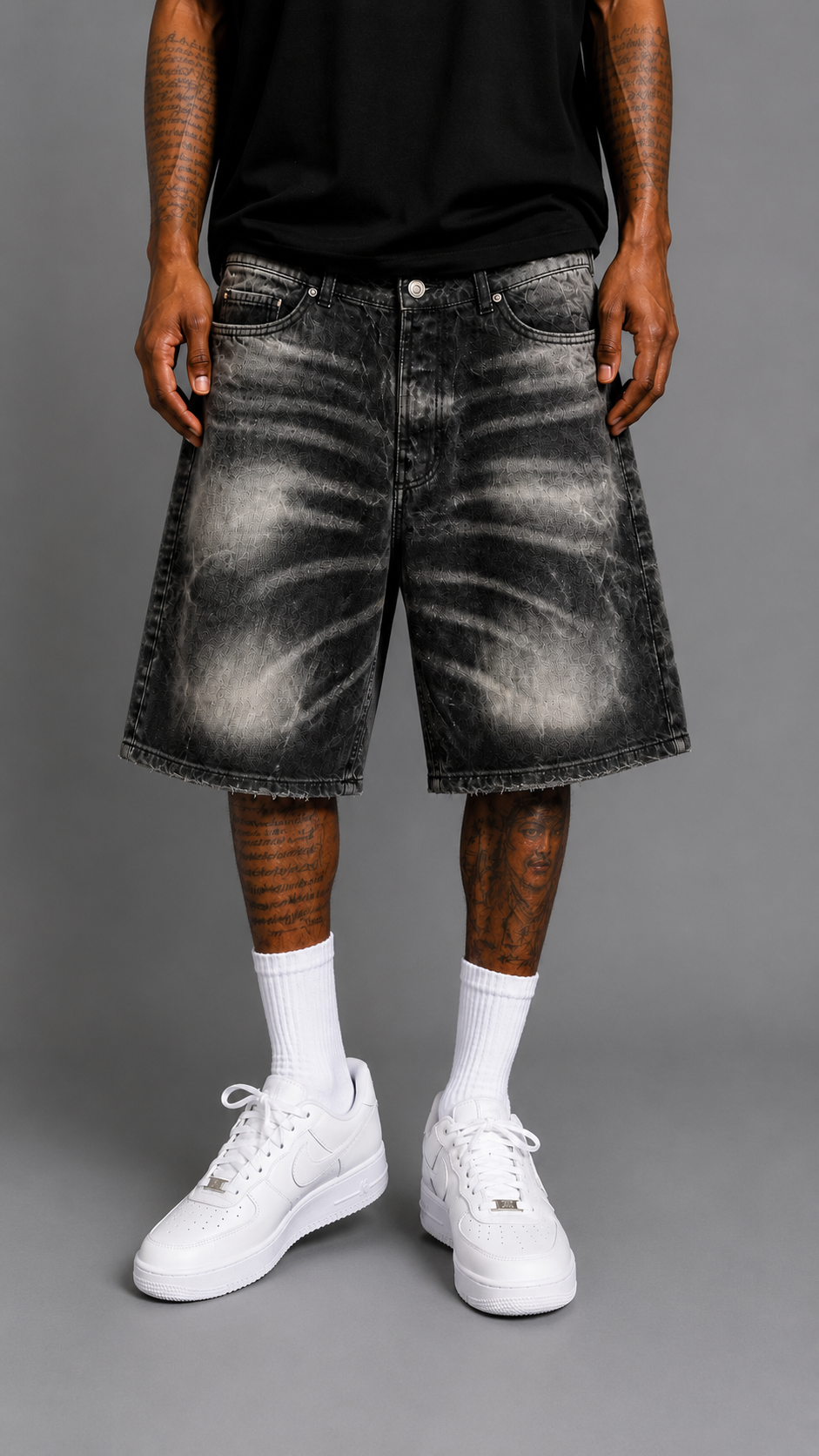 SHORTS IN DENIM PS2137