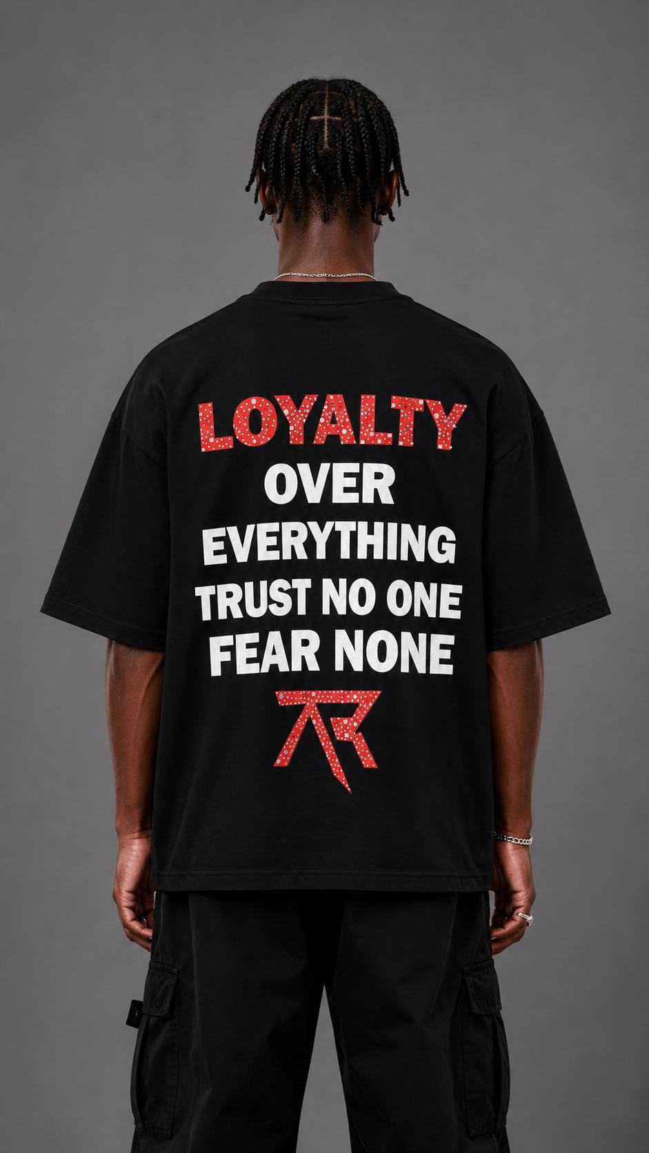 T-SHIRT LOYALTY DIAMOND BLACK