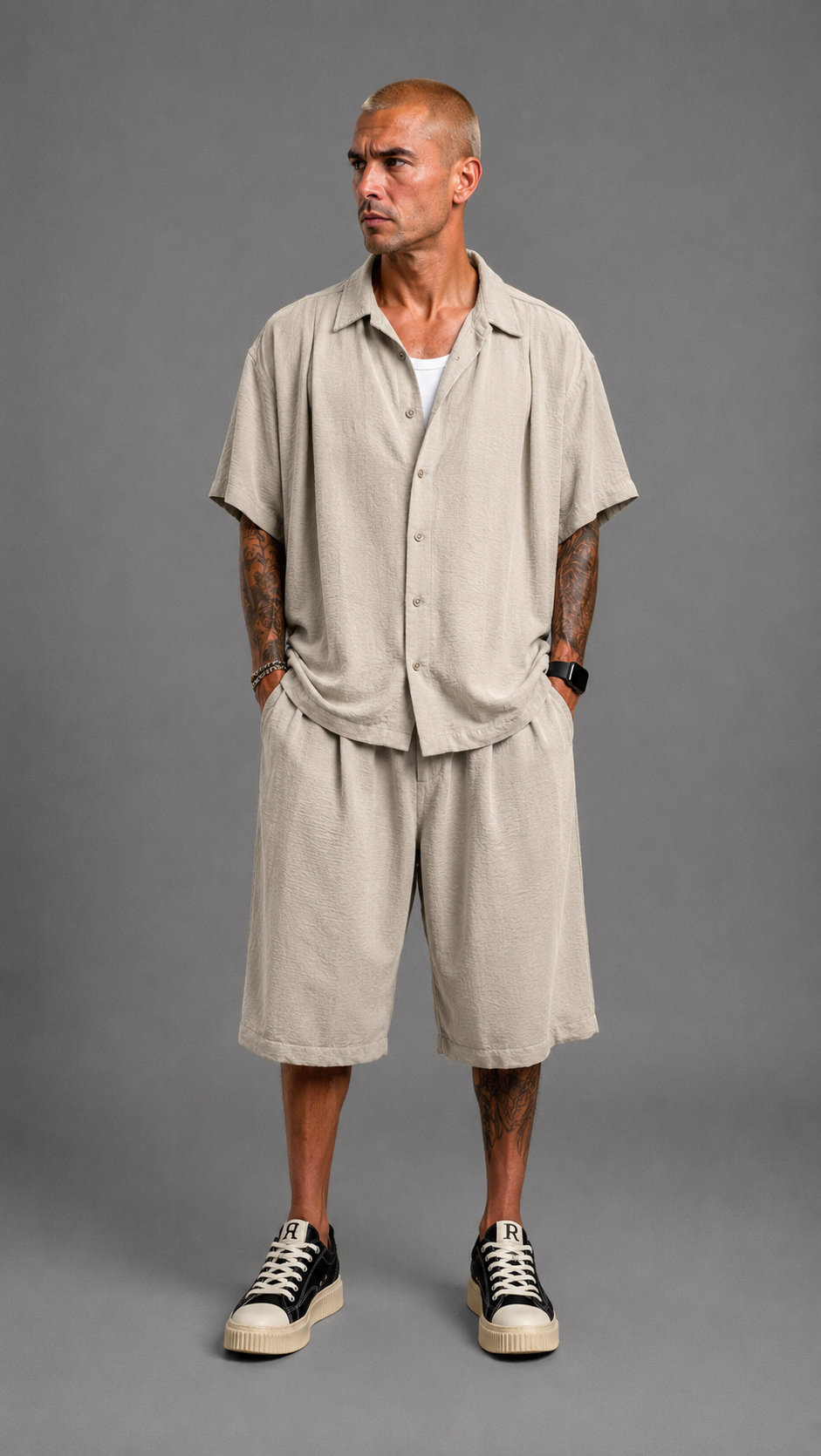 COORDINATO TOKYO SIMIL LINO BEIGE