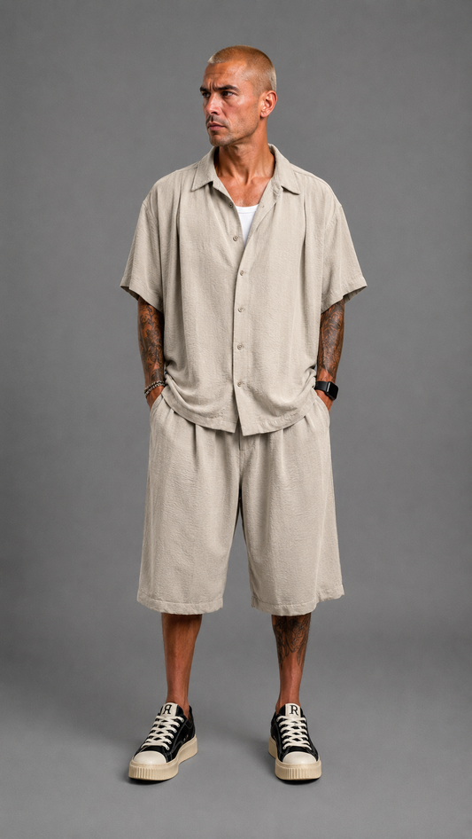 COORDINATO TOKYO SIMIL LINO BEIGE