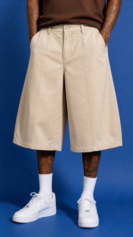 SHORTS EXTRACUT BEIGE