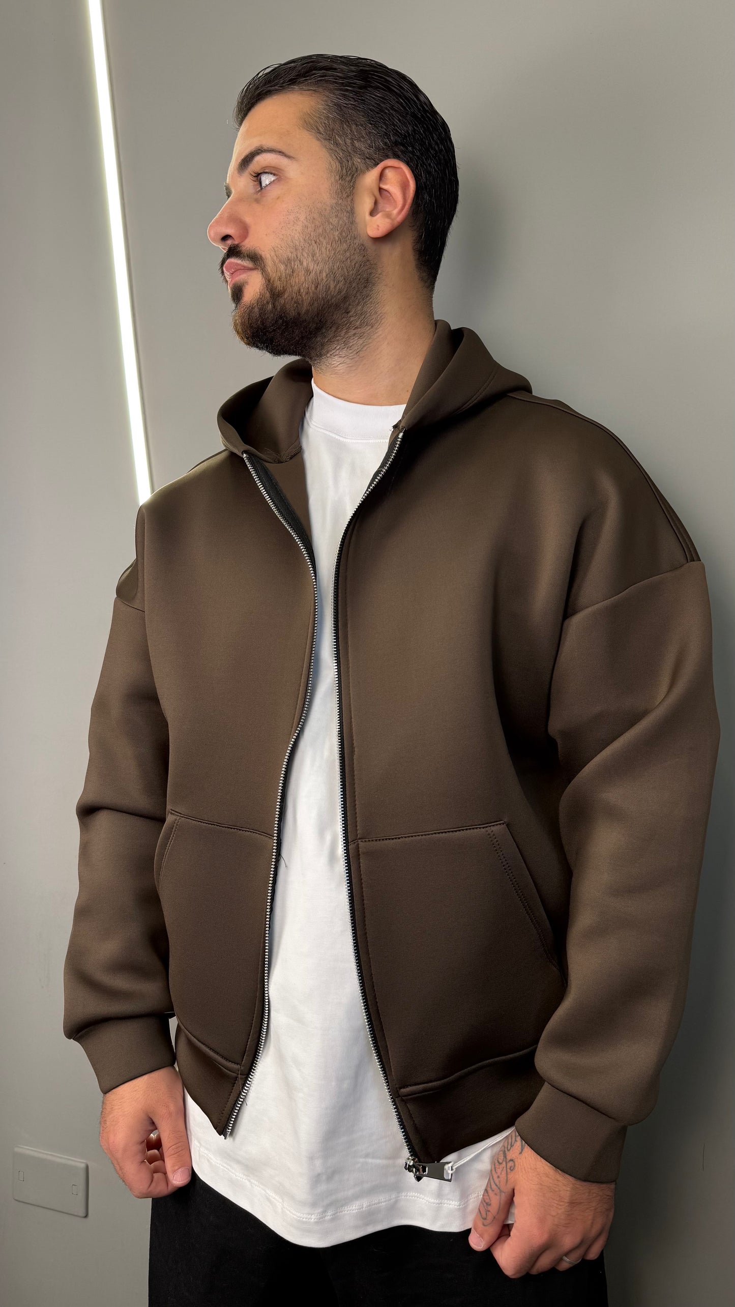 FELPA SCUBA CON CAPPUCCIO