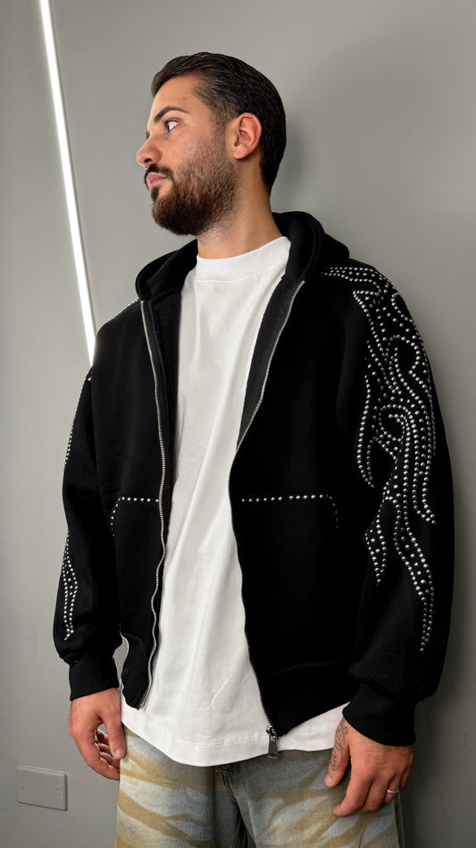 FELPA BORCHIE FLAME BNK