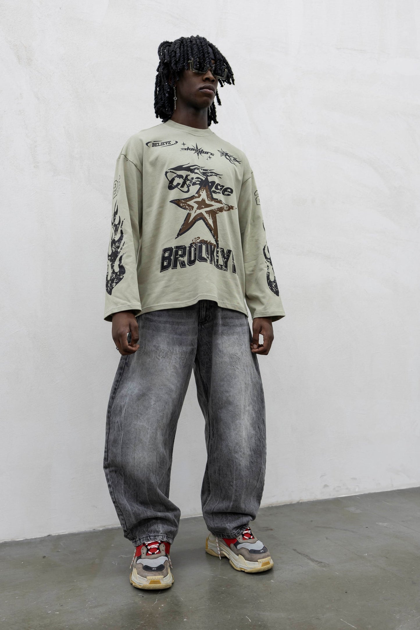T-SHIRT LONGSLEEVE BROOKLYN