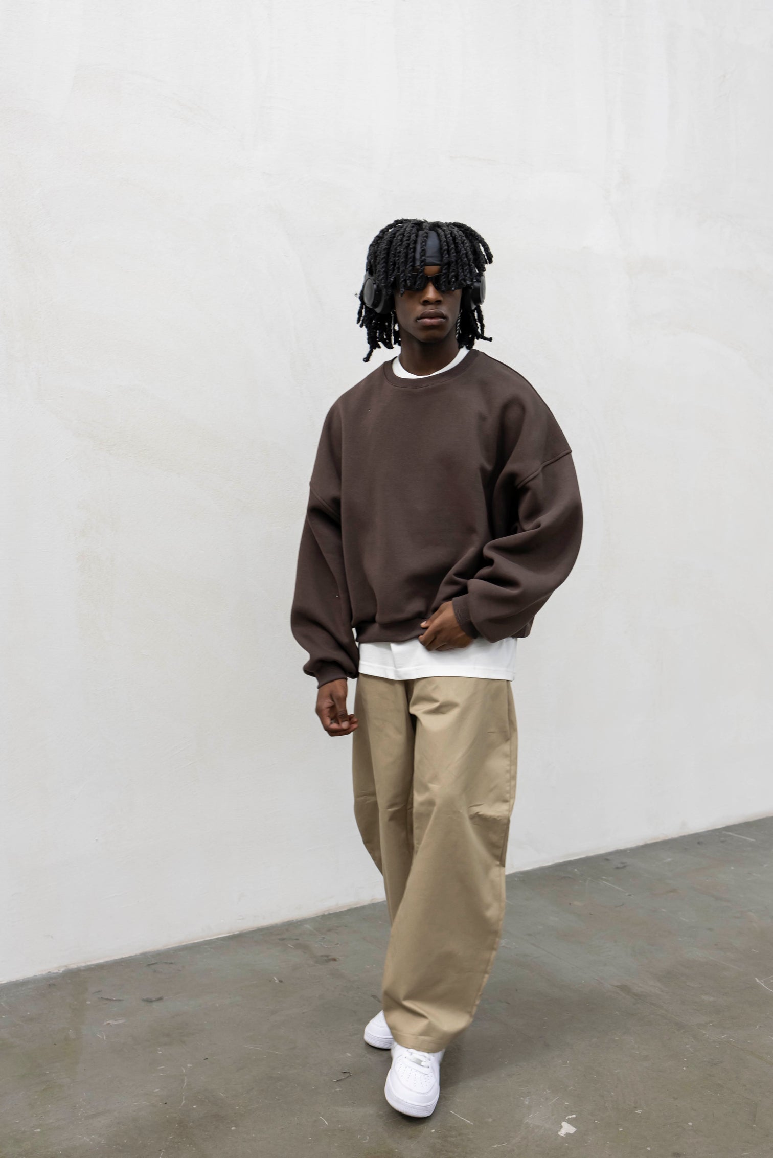 FELPA OVER CREWNECK PRESENT DAY