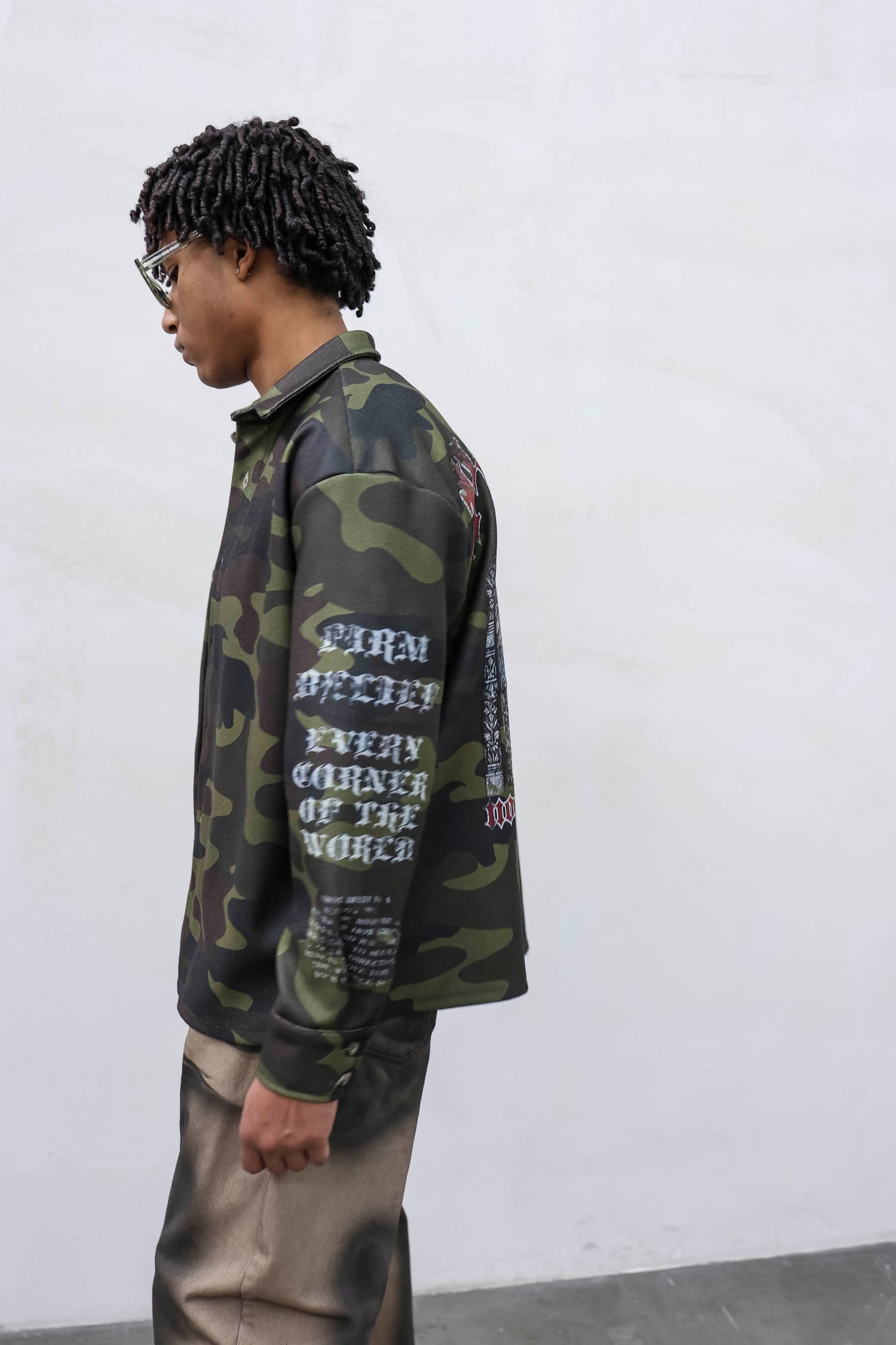 JACKET NO TRUST CAMOU