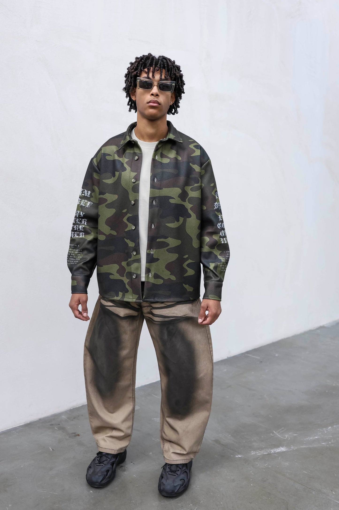 JACKET NO TRUST CAMOU