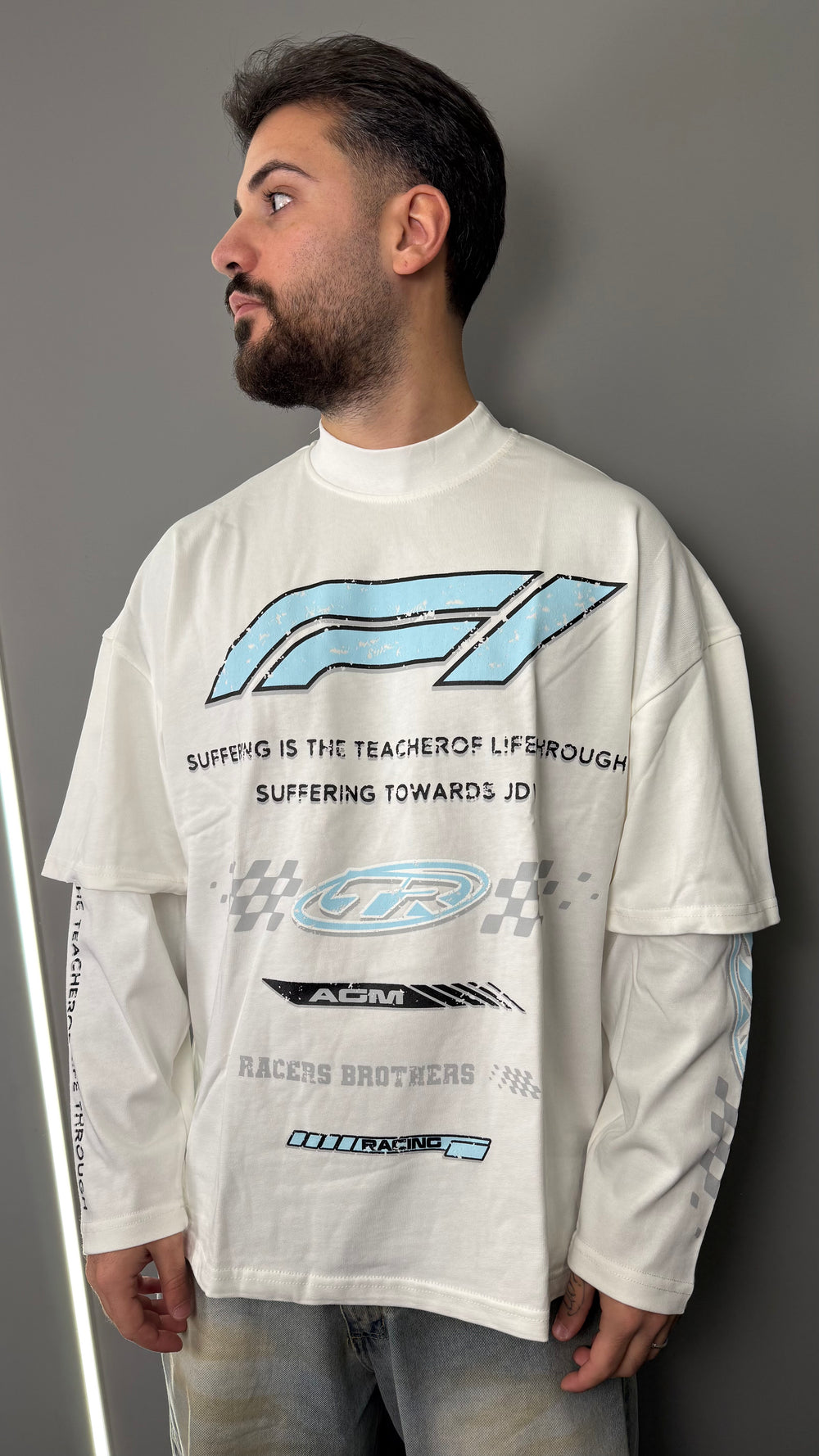T-SHIRT LONGSLEEVE F1 BNK