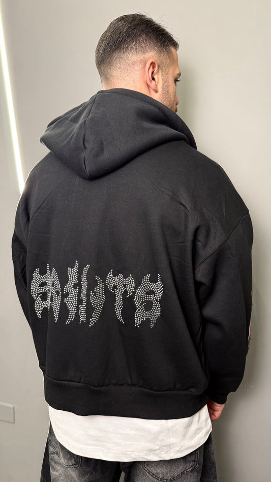 FELPA FLAME SAINT BNK BLACK