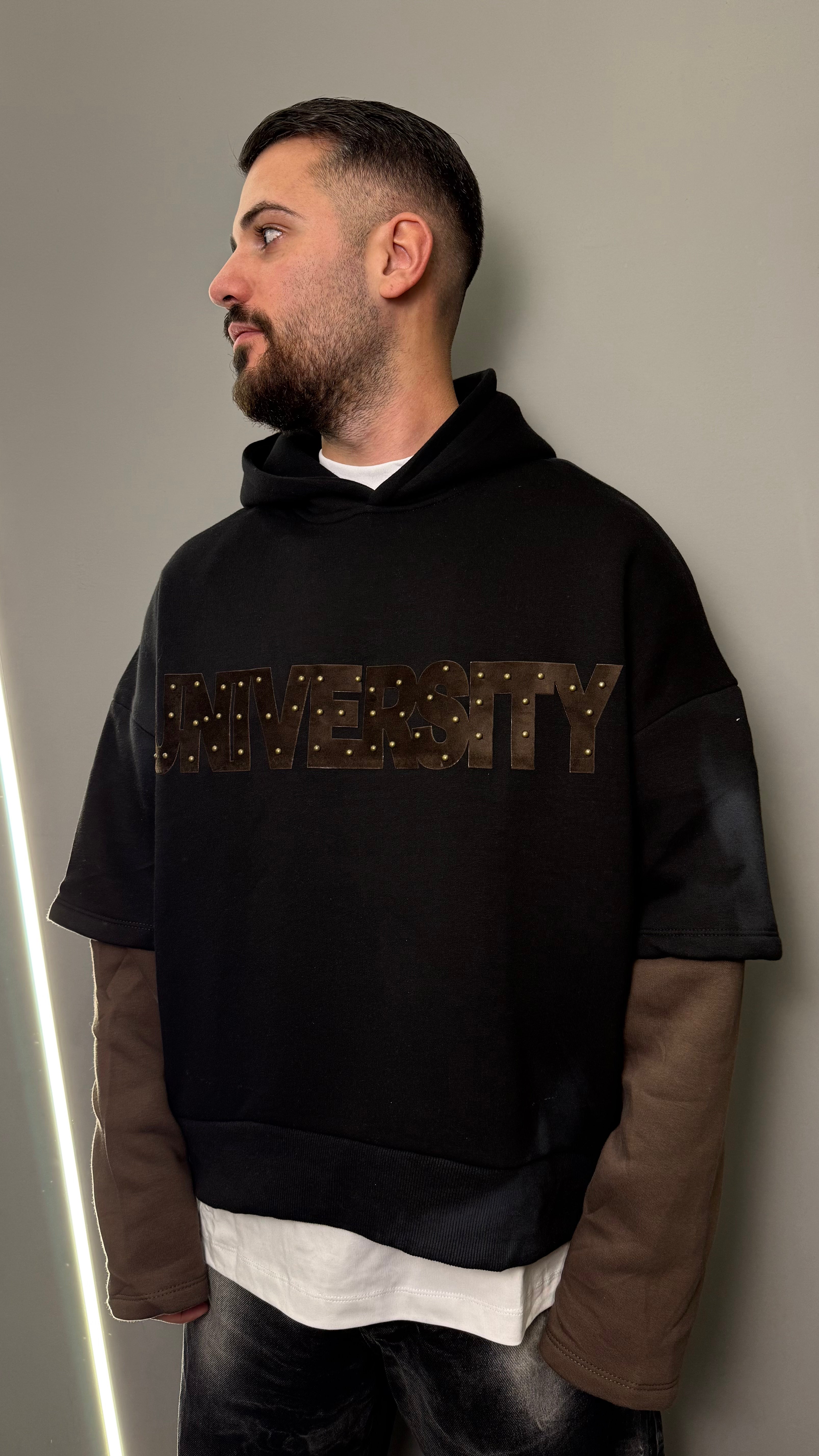 FELPA UNIVERSITY DOUBLE SLEEVE