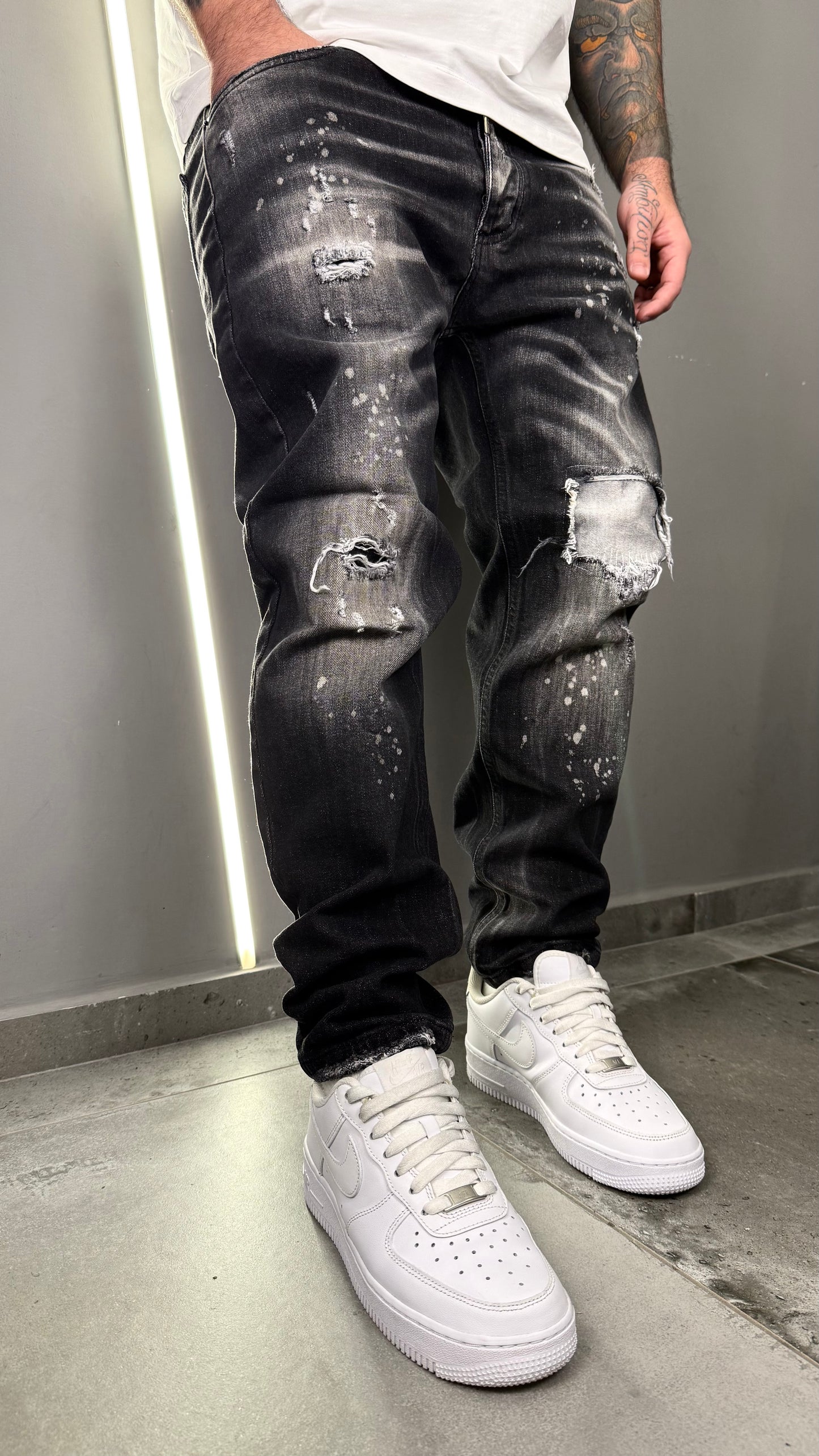 JEANS NEW FIT ROMEO BLACK CIANOTIC