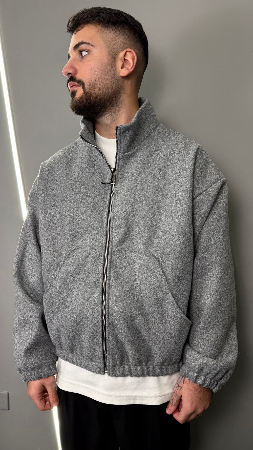 JACKET ARCHIIVE CAP01 GREY