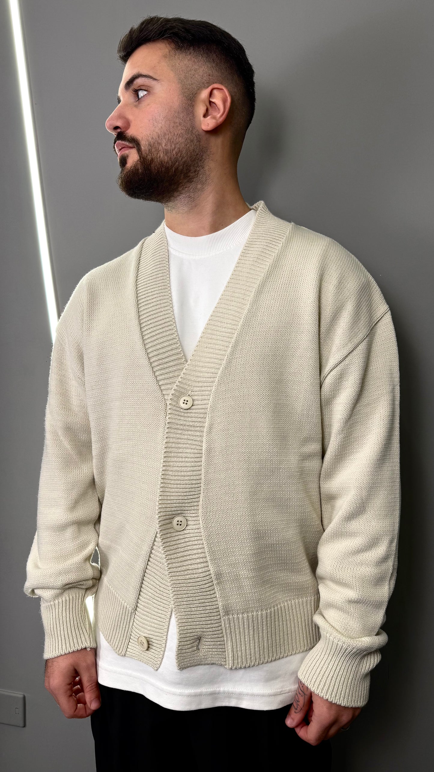 CARDIGAN ARCHIIVE CREAM