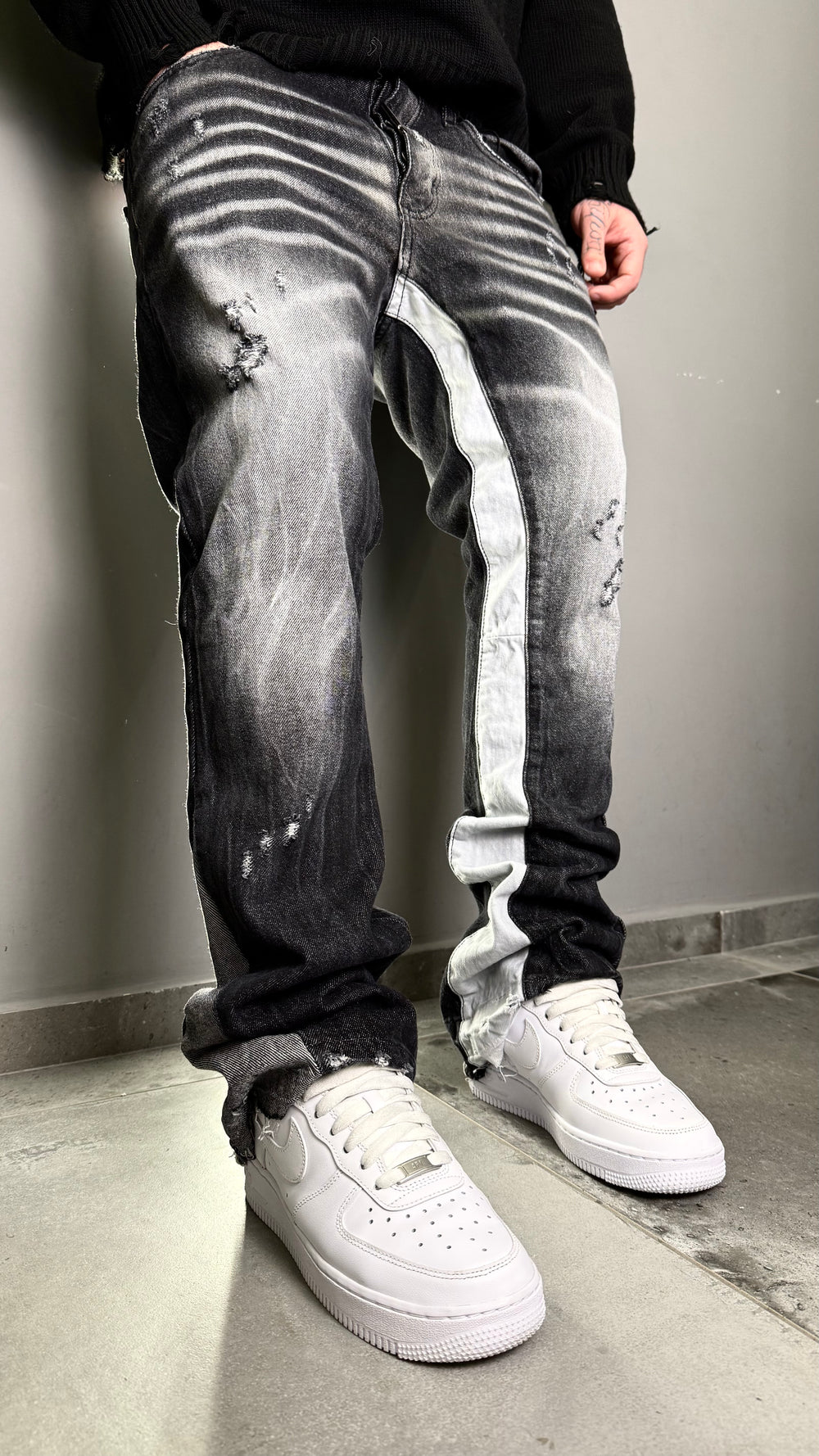 JEANS FLARE DIVINE BLACK